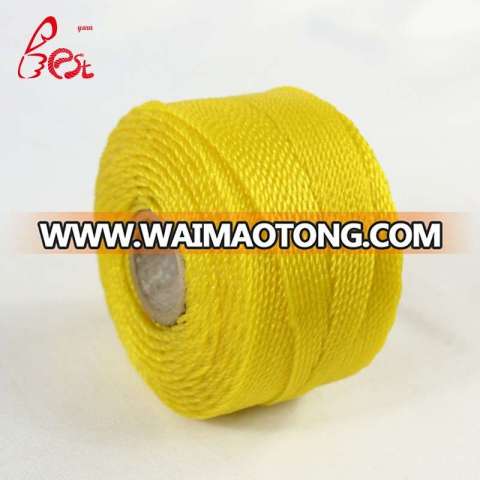 my test cotton braided rope twine cord/fishing net rope twine